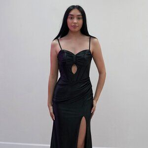New Sheath Elegant Evening Gown w/ Removable Back Bow & Sweetheart Neck JT2728H